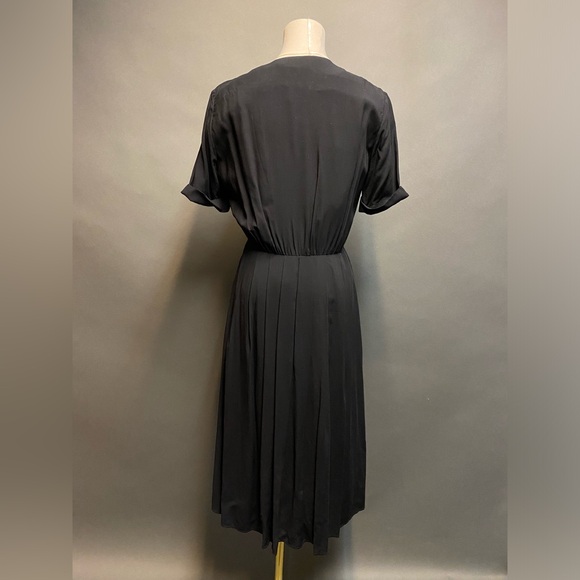 NWOT OBAKKI black short sleeved dress (never worn) - Picture 4 of 4